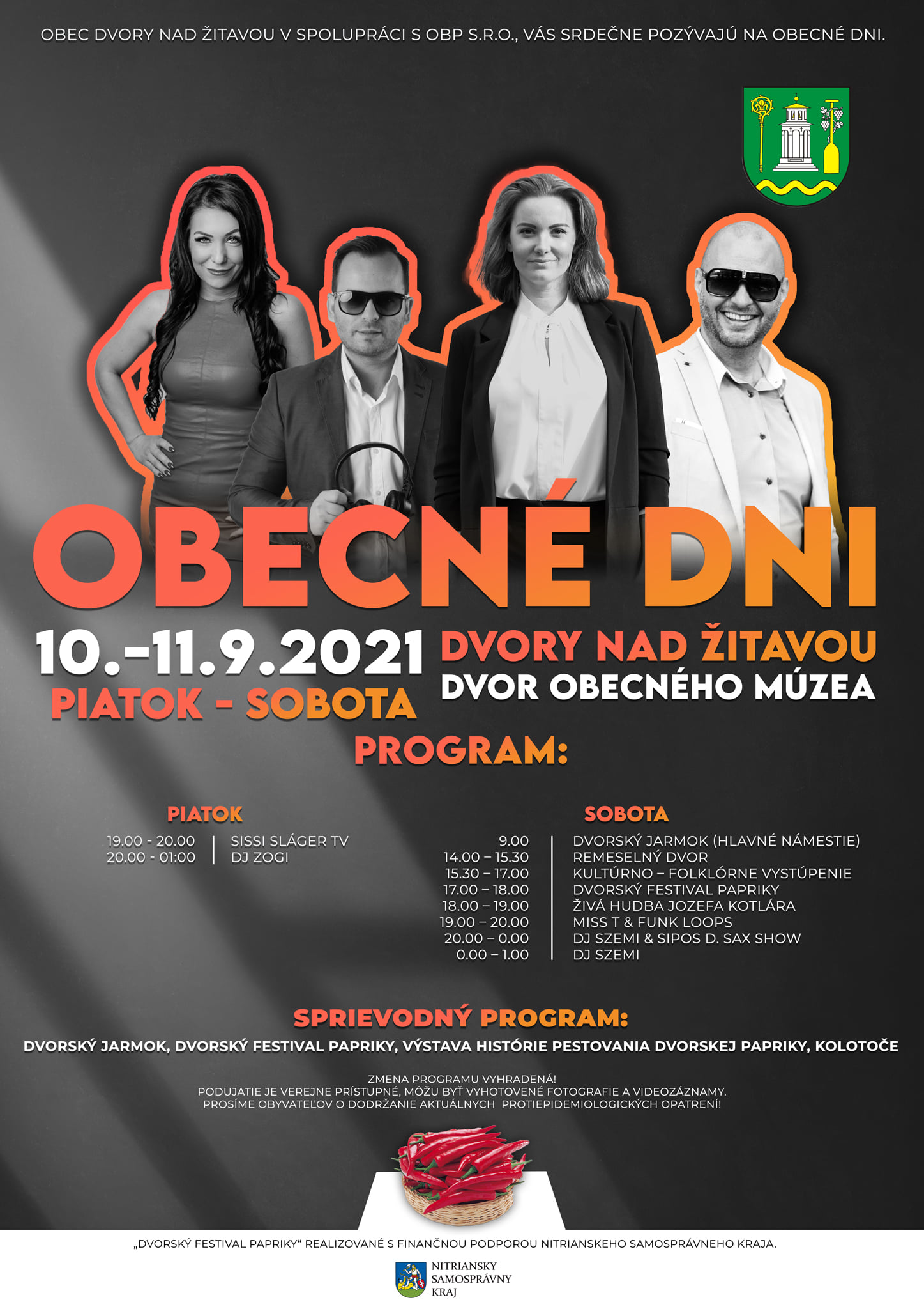 Obecné dni Dvory - Súťaž